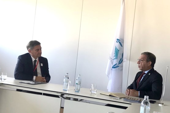 Predsjedavajući Predstavničkog doma dr. Denis Zvizdić razgovarao u Beču s predsjednikom Interparlamentarne unije